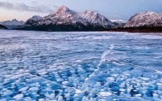 Frozen-methane-bubbles-in-Alberta-Canada.-The-30-Most-Amazing-Photos-Of-Frozen-Things-In-Honor-Of-The-Coldest-Morning-Of-The-21st-Century